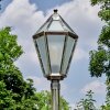 Falfosa Luminaire extérieur, Réverbère, Eclairage de chemin Or, Noir, 1 lumière