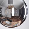 Gastor Suspension, Boule lumineuse 25 cm Fumé, 1 lumière