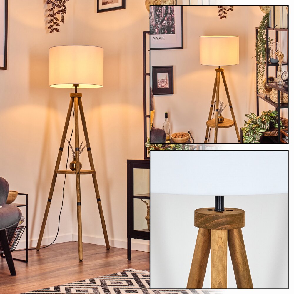 Bassagoda Lampadaire Écru, 1 lumière main product photo