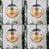 Gastor Suspension, Boule lumineuse Ambre, 3 lumières