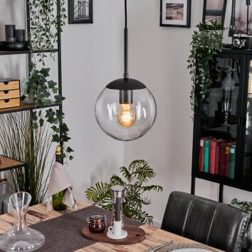 Gastor Suspension, Boule lumineuse Clair, 1 lumière Gastor Suspension, Boule lumineuse Clair, 1 lumière