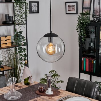 Gastor Suspension, Boule lumineuse 25 cm Clair, 1 lumière