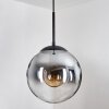 Gastor Suspension, Boule lumineuse 25 cm Clair, Fumé, 1 lumière