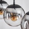 Gastor Suspension, Boule lumineuse Clair, Fumé, 3 lumières