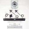Gastor Suspension, Boule lumineuse Clair, Fumé, 3 lumières