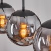 Gastor Suspension, Boule lumineuse Clair, Fumé, 3 lumières