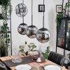 Gastor Suspension, Boule lumineuse Clair, Fumé, 3 lumières