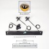 Gastor Suspension, Boule lumineuse Or, Clair, 3 lumières
