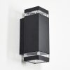 Travassos Lampe murale d´extérieur, Luminaire Up & Down Noir, 2 lumières Travassos Lampe murale d´extérieur, Luminaire Up & Down Noir, 2 lumières