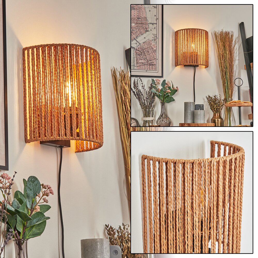 Colmeal Luminaire Up & Down, Applique murale Noir, 1 lumière main product photo