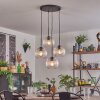 Koyoto Suspension, Boule lumineuse 35 cm Clair, 4 lumières