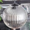 Koyoto Suspension, Boule lumineuse 35 cm Clair, Fumé, 4 lumières