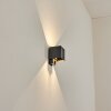Almodofa Lampe murale d´extérieur, Luminaire Up & Down Anthracite, 1 lumière, Détecteur de mouvement