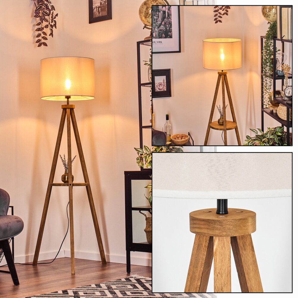 Bassagoda Lampadaire Écru, 1 lumière main product photo