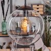 Gastor Suspension, Boule lumineuse 45 cm Noir, 5 lumières