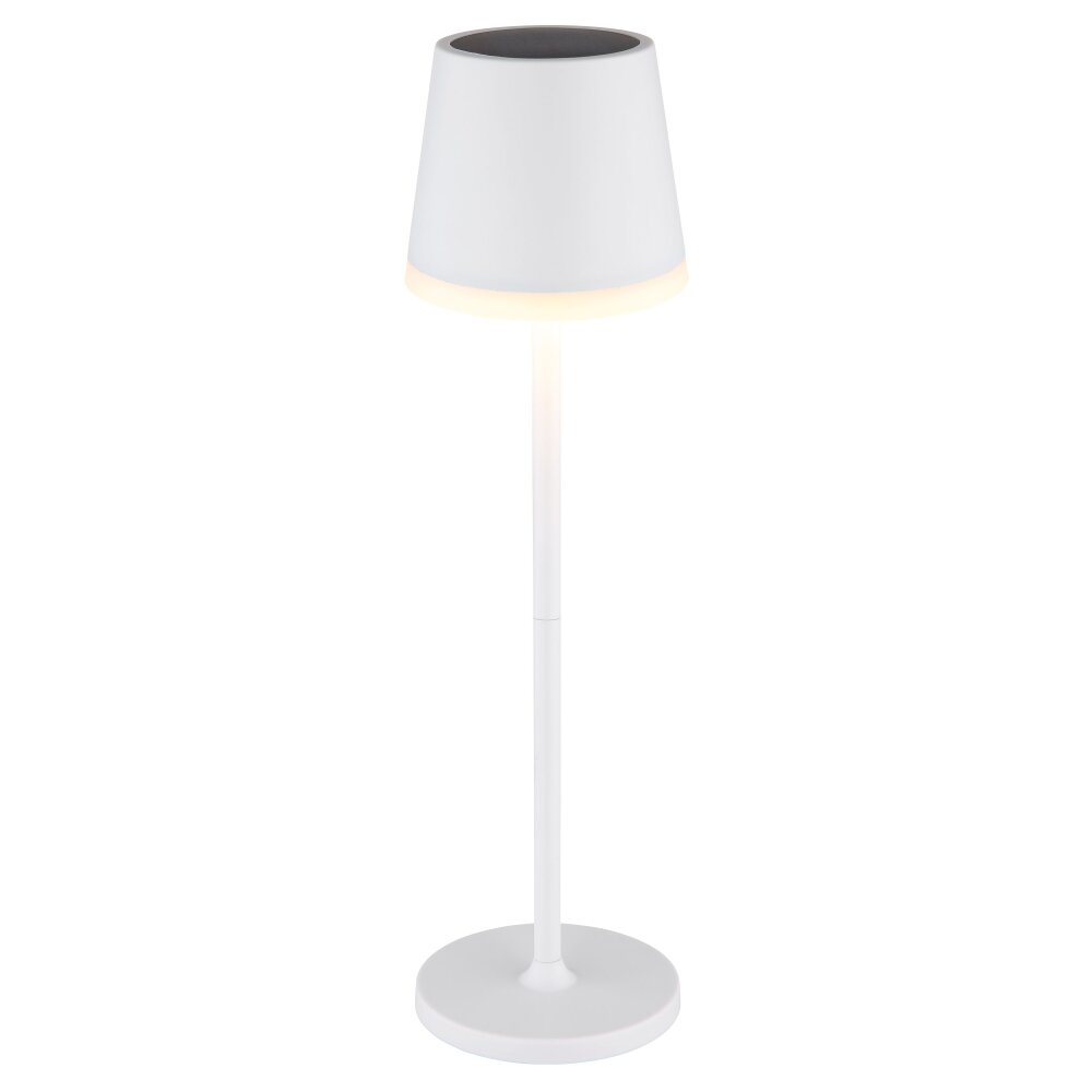 SOLAR Lampe de table d'extérieur, Lampe solaire Luminaires Globo Lighting LED Blanc, 1 lumière main product photo