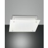 Plafonnier Fabas Luce Plisset LED Blanc, 1 lumière