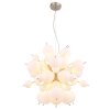 Udo Suspension Luminaires Globo Lighting Nickel mat, 6 lumières