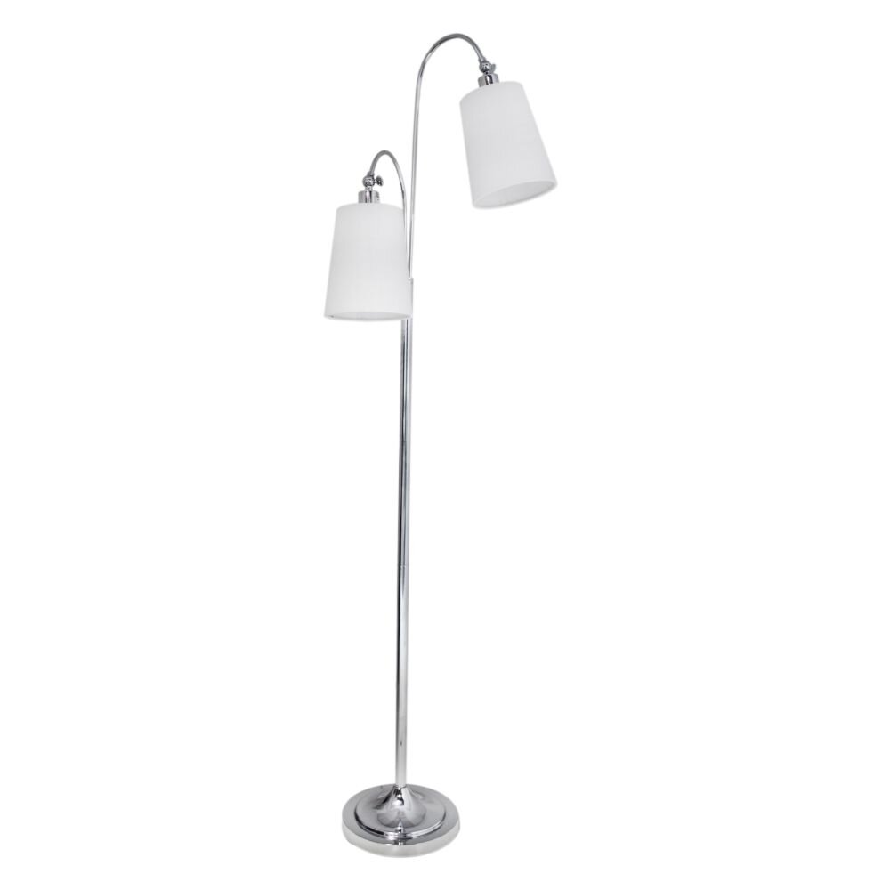 Lampadaire By Rydens Duetto Chrome, 2 lumières main product photo