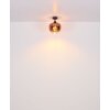 Maxy Plafonnier Luminaires Globo Lighting Chrome, Noir, 1 lumière