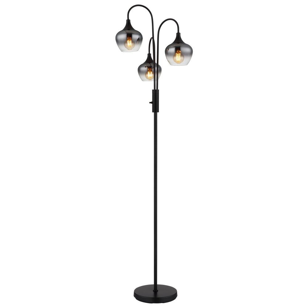 Maxy Lampadaire Luminaires Globo Lighting Noir, 3 lumières main product photo