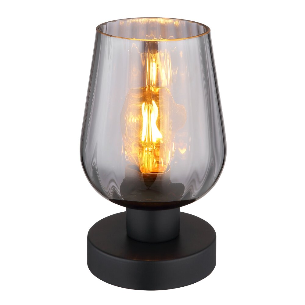 Ryan Lampe à poser Luminaires Globo Lighting Noir, 1 lumière main product photo