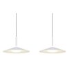 Lampone Suspension Luminaires Globo Lighting LED Blanc, 1 lumière Lampone Suspension Luminaires Globo Lighting LED Blanc, 1 lumière