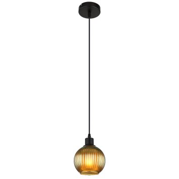 Zumba Suspension Luminaires Globo Lighting Noir, 1 lumière