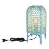 Cairo Lampe à poser Luminaires Globo Lighting Bleu, 1 lumière