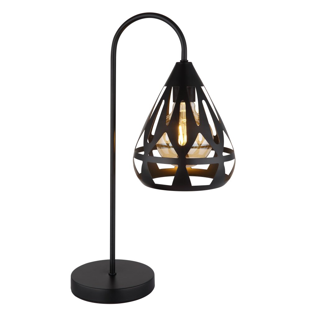 Hassan Lampe à poser Luminaires Globo Lighting Noir, 1 lumière main product photo