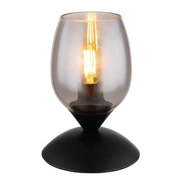 Kuwaita Lampe à poser Luminaires Globo Lighting Noir, 1 lumière