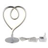 Amore Lampe à poser Luminaires Globo Lighting LED Chrome, 1 lumière