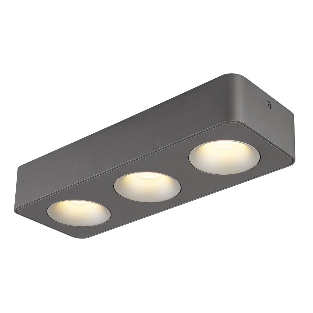 Hangarau Plafonnier Luminaires Globo Lighting LED Gris, 1 lumière main product photo