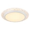 Abigail Plafonnier Luminaires Globo Lighting LED Blanc, 1 lumière