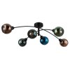Zarlona Plafonnier Luminaires Globo Lighting Noir, 6 lumières