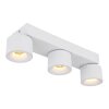 Rae Plafonnier Luminaires Globo Lighting LED Blanc, 3 lumières