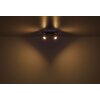 Verpax Plafonnier, Spot de plafond, Applique murale, Spot mural Luminaires Globo Lighting Nickel mat, 2 lumières