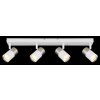 Brisbon Plafonnier, Spot de plafond, Applique murale, Spot mural Luminaires Globo Lighting Blanc, 4 lumières