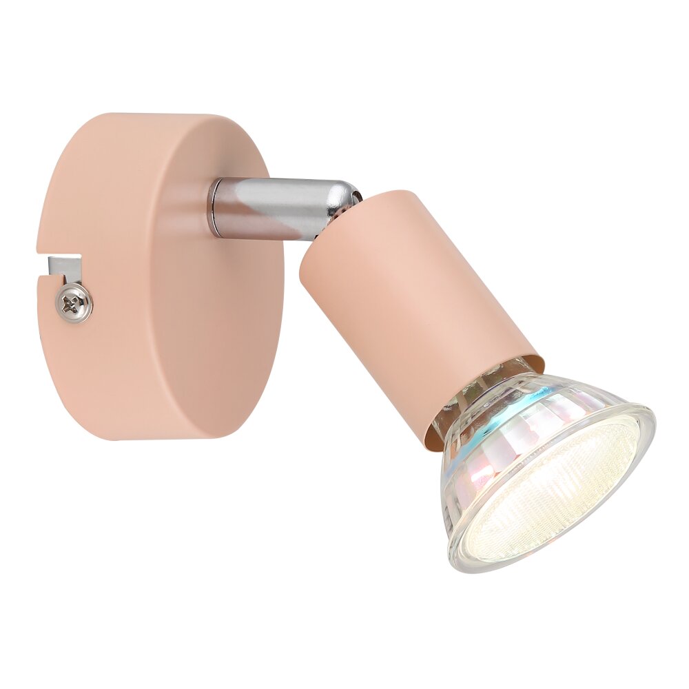 Matrix Plafonnier, Spot de plafond, Applique murale, Spot mural Luminaires Globo Lighting Rose, 1 lumière main product photo