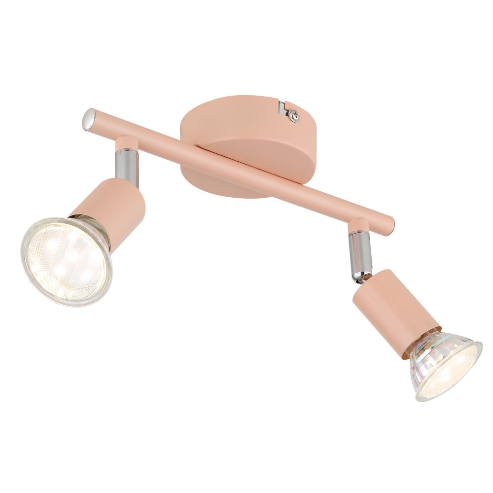 Matrix Plafonnier, Spot de plafond, Applique murale, Spot mural Luminaires Globo Lighting Rose, 2 lumières main product photo