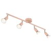 Matrix Plafonnier, Spot de plafond, Applique murale, Spot mural Luminaires Globo Lighting Rose, 4 lumières