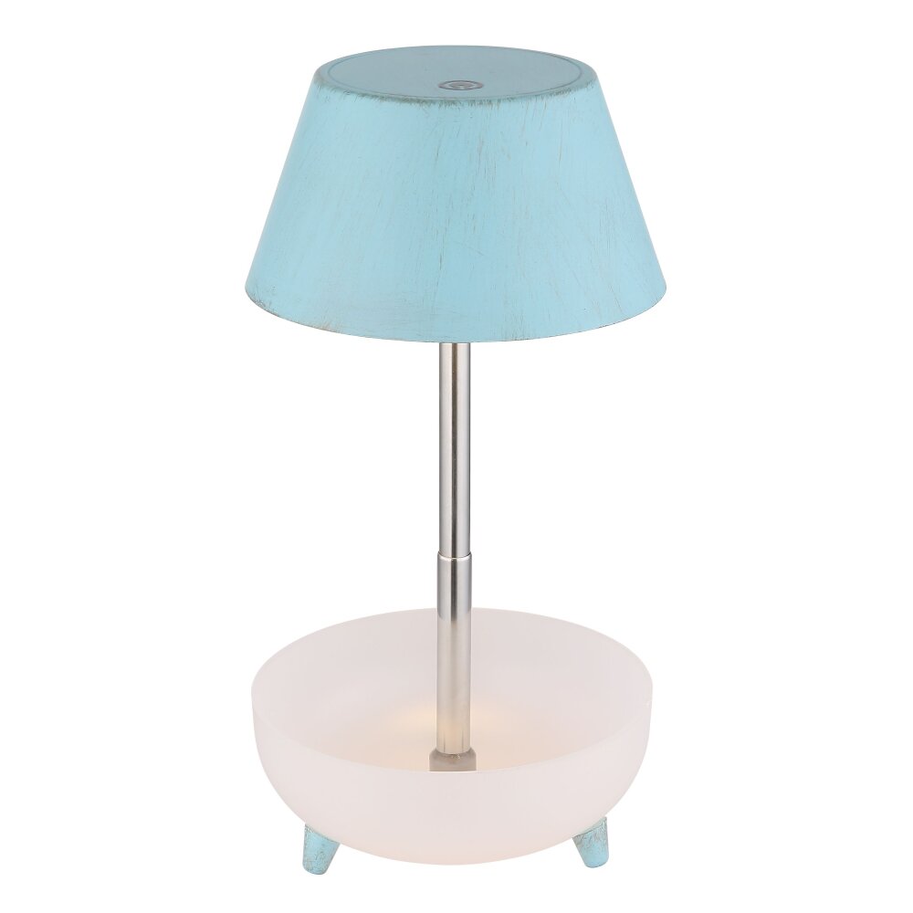 Poki Lampe à poser Luminaires Globo Lighting LED Blanc opale, 1 lumière main product photo