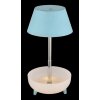 Poki Lampe à poser Luminaires Globo Lighting LED Blanc opale, 1 lumière