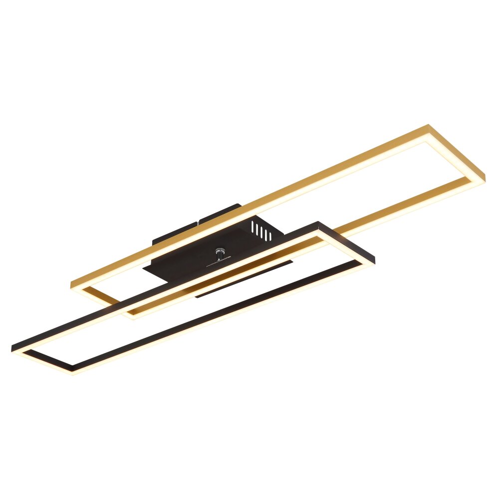 Dakari Plafonnier Luminaires Globo Lighting LED Noir, 1 lumière main product photo