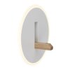 Avery Applique murale Luminaires Globo Lighting LED Brun foncé, Blanc, 1 lumière