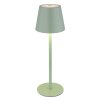 I Lampe de table d'extérieur, Luminaire de salle de bain, Lampe à poser Luminaires Globo Lighting LED Vert, 1 lumière