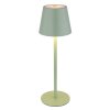 I Lampe de table d'extérieur, Luminaire de salle de bain, Lampe à poser Luminaires Globo Lighting LED Vert, 1 lumière