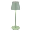 I Lampe de table d'extérieur, Luminaire de salle de bain, Lampe à poser Luminaires Globo Lighting LED Vert, 1 lumière