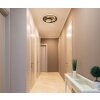 Pikara Plafonnier Luminaires Globo Lighting LED Couleur bois, 1 lumière
