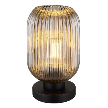 Normy Lampe à poser Luminaires Globo Lighting Noir, 1 lumière